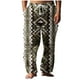 thumbnail image 2 of Pantalones largos para hombre, cintura elástica, transpirables, cómodos, suaves, informales, de playa, de poliéster., 2 of 5