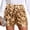 Z294Gold, variant on Womens Sequin Sparkle Shorts Elastic Waist Straight Sparkly Party Clubbing Mini Shorts Gold L