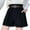 Black, variant on Youmylove Comfort Womens Shorts Soft Pleated Pocket Casual Shorts Summer Wide Loose High Waist Leg Corduroy Pants Stylish Dressy Shorts