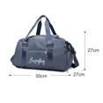 thumbnail image 1 of Bolsas de gimnasio impermeables para hombre y mujer, bolsos de viaje para Fitness al aire libre, bolsas multifuncionales de separación en seco y húmedo, Mochila deportiva para Yoga Fivean unisex, 1 of 2