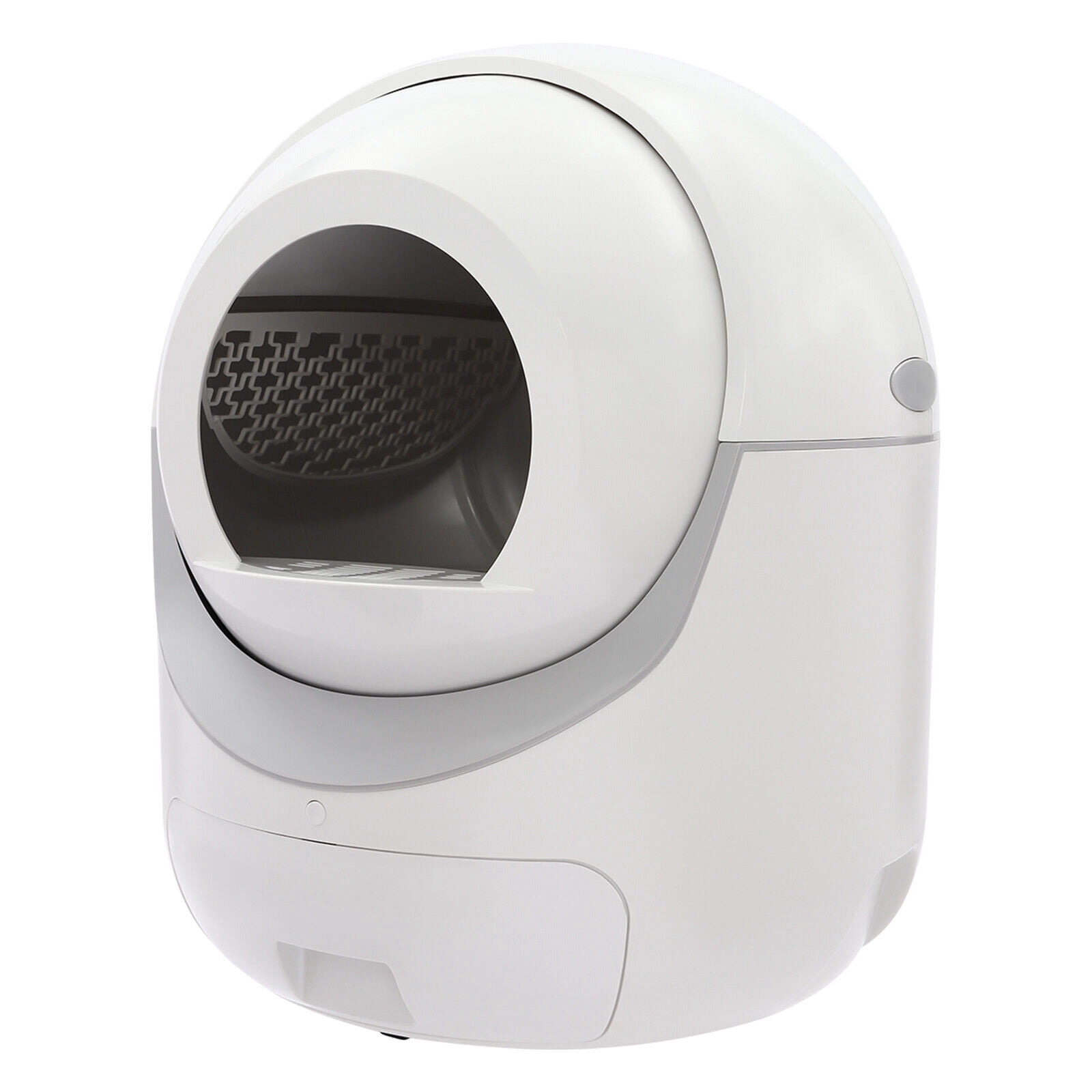 White Smart Cat Litter Box APP Automatic Self-Cleaning Litter BOX Snap-on Filter