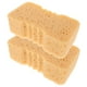 thumbnail image 4 of 2 esponjas grandes para lavar el coche, de espuma gruesa, para el hogar, la cocina, el baño, color naranja, 4 of 8