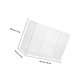 thumbnail image 5 of YSNOOWE Soporte De Higiénico Plástico Transparente Para Montar En Pared Compatible Con Varios, 5 of 7