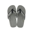 thumbnail image 2 of Islander Men Women All-Weather Comfortable Beach Flip-Flop Sandals Slippers - Grey - M6/W8, 2 of 5