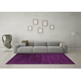 thumbnail image 3 of Ahgly Company Indoor Square Abstract Pink Contemporary Area Rugs, 4' Square, 3 of 4