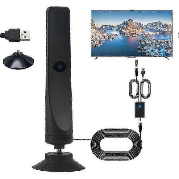 Festberg Hitenna HD TV Antenna 100+ Channels, 50 Mile Range, Plug & Play with 3m Cable, Wave Max Edition 0626