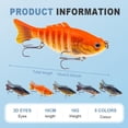 thumbnail image 4 of Upgrade Robotic Fishing Lure, 2025 New Reusable Bionic Swimming Bait Fishing Gear, Bionic Fishing Lures That Swim by Itself Suitable for All Kinds of Fishing Waters, 4 of 9