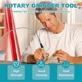 thumbnail image 4 of Rotary Grinder Tool Flexible Flex Shaft Fits + 0.3-6.5mm Handpiece For Dremel Style Electric Drill R, 4 of 5