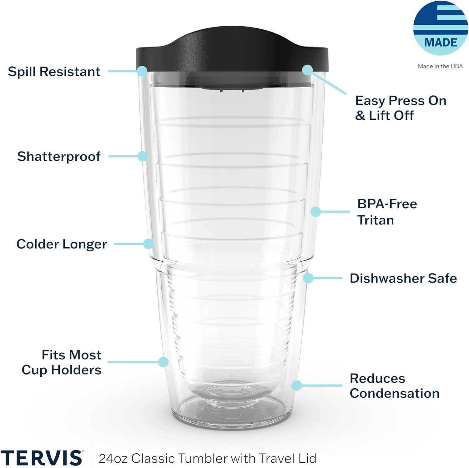 Tervis Disney Hocus Pocus Sisters Double Wall Insulated Tumbler 24 Ounce