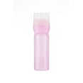 thumbnail image 2 of Botella aplicadora de peine de raíces (3 unidades), vacía, dispensadora de tinte para el cabello, rellenable, herramienta de peluquería para limpieza de salón., 2 of 5