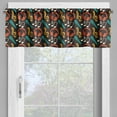 thumbnail image 4 of Ambesonne Music Valance & Curtain, Notes and Headphones, 55"x24", Multicolor, 4 of 6
