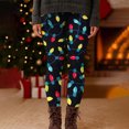 thumbnail image 5 of Roncen Roncen Women's Christmas Printed Yoga Leggings - Stretchy High-Waisted Casual Pants for Holiday & Workout, 5 of 5