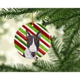 thumbnail image 2 of Bull Terrier Candy Cane Christmas Ceramic Ornament, 2 of 2