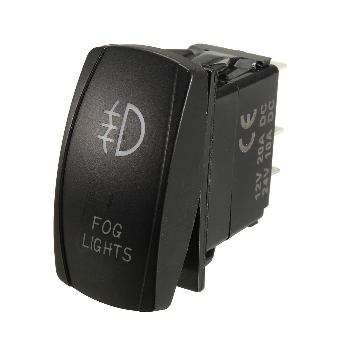 12v 40a Car Rocker Switch Wiring Harness Led Fog Light Driving Lamp Fuse Relay Wiring On Off Switch Kit 5 Pin Universal Vehicle Suv Van Walmart Com