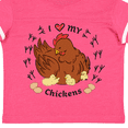 thumbnail image 4 of Inktastic I Heart My Chickens Boys or Girls Toddler T-Shirt, 4 of 5