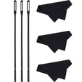 thumbnail image 2 of 1 Set Flute Cleaning Rod Flute Clean Cloth Rod Flute Cleaning Tool Cleaning Kit for Flute, 2 of 8