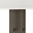 thumbnail image 5 of 2 Light Mid-Century Modern Metal Wall Sconce with Off-White Fabric Shade-12 inches H By 15 inches W-Buckeye Bronze Finish Bailey Street Home, 5 of 5