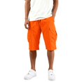 thumbnail image 5 of XDZJLR Big And Tall Cargo Shorts For Men Casual Shorts With Pockets And Drawstring Solid Color Versatile Hiking Shorts Orange M, 5 of 7