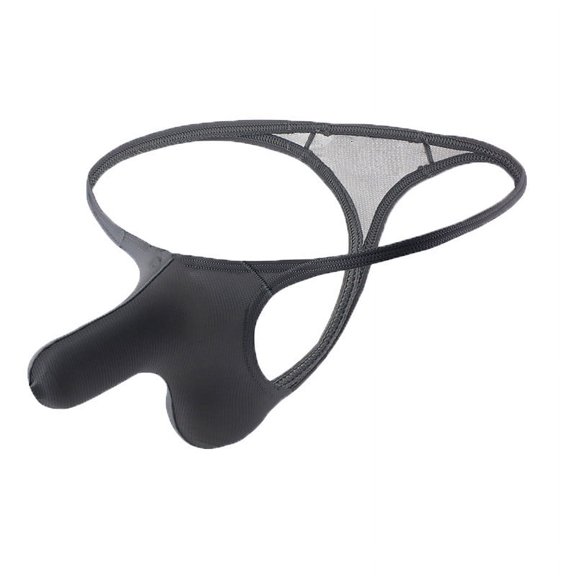 Nnhblu Men's Underwear Elastic Fit Low Waist T-Shirt Underwear Mens Underwear Briefs Gray Mens Briefs - L