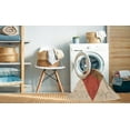 thumbnail image 2 of Ahgly Company Machine Washable Indoor Square Transitional Mahogany Brown Area Rugs, 7' Square, 2 of 7