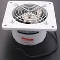 thumbnail image 3 of 4 Inch Inline Duct Fan Air Ventilator Metal Pipe Ventilation Exhaust Fan Extractor Bathroom Fan Duct Fan Accessories, 3 of 7
