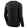 thumbnail image 3 of Men's Black San Antonio Spurs Alternate Logo Long Sleeve T-Shirt, 3 of 3