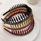 thumbnail image 5 of Pisexur Belleza Maquillaje Diadema vintage con diamantes de imitación flocados, accesorios para el cabello con diamantes de imitación flocados para mujer.para mujeres y hombres, 5 of 9