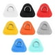 thumbnail image 1 of sweethay Parches de anillo en D de PVC autoadhesivos de acero inoxidable, 6 piezas, piezas de sujeción de canoa para carreras de botes Bombillas para automóviles, 1 of 6