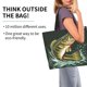 thumbnail image 2 of Disketp Largemouth Bass jumps out of water Bolsa Tote Estampada para Mujer, Bolso de Hombro y de Mano para Compras y Viajes, 2 of 8
