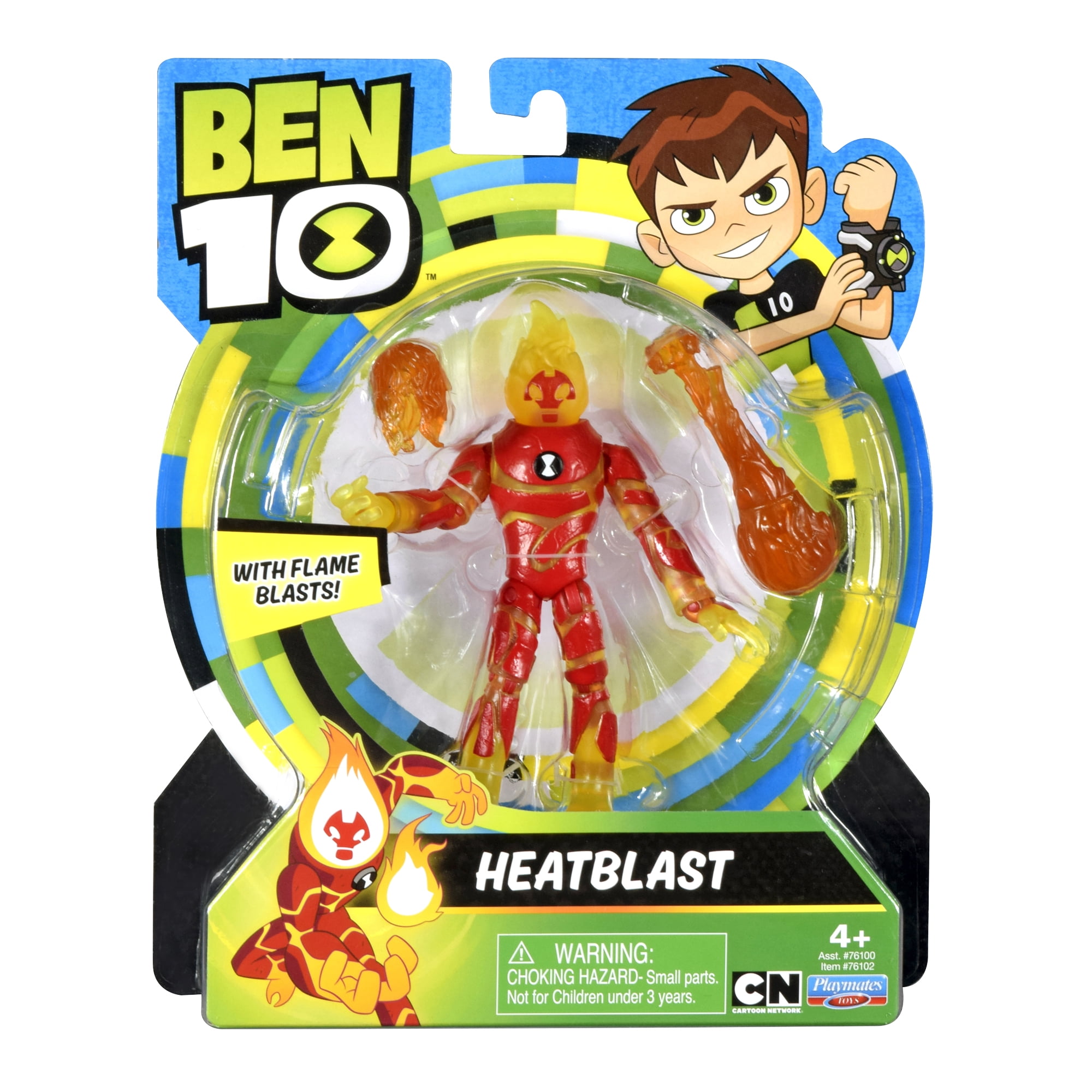 ben 10 omniverse heatblast toy