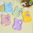 thumbnail image 3 of NIBOLOG Summer Pet T-shirt Breathable Solid Color Sleeveless Round Collar Small Medium Dog Puppy Tee Shirt Clothes Pet Supplies, 3 of 7