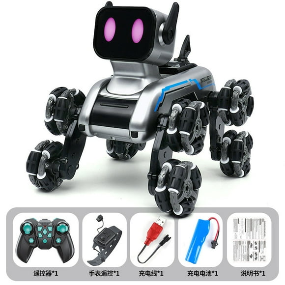 TIMIFIS Remote Control Cas Gesture Sensing Stunt Robot Dog Car Toys Gesture Sensing Stunt Robot Dog Car Toys Car Accessories