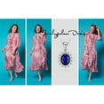 thumbnail image 7 of Jewelrypalace Oval 3.2ct Princess Diana William Kate Middleton's Created Blue Sapphire Pendant 925 Sterling Silver Pendant Necklace 18 Inches, 7 of 7