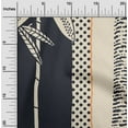 thumbnail image 2 of oneOone Viscose Chiffon Navy Blue Fabric Tropical Craft Projects Decor Fabric Printed By The Yard 42 Inch Wide, 2 of 5