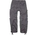 thumbnail image 6 of BRANDIT INDIVIDUAL WEAR Adult Male Pure Vintage Cargo Pants, Anthracite, Size: M (1003-12005-M), 6 of 7