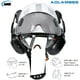 thumbnail image 4 of Casco de seguridad para construcción CE con visera, gafas integradas, orejeras, pegatinas reflectantes para ingenieros, casco ABS, ANSI industrial, 4 of 5