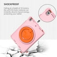 thumbnail image 4 of ELEHOLD Rugged Case for iPad 6th/5th Gen/Pro 9.7" (2018/2017/2016) with 360° Rotatable Folding Handle Grip Kickstand Function Shockproof Protective Washable Case ,Pink, 4 of 6