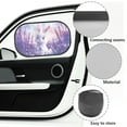 thumbnail image 6 of Yuyamidu Rabbit Car Window Shades for Baby Lavender Side Car Window Shades Purple Car Window Covers Easter Window Shade Sun Protection and Sun Shade Blocker Glare Shield Protection, 6 of 7