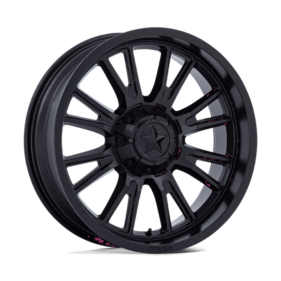 MSA Offroad Wheels Cast Aluminum Wheel MA051 20x7 5x4.5 M-BLK 0mm, MA051MX20701200