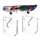 thumbnail image 3 of 1 Pairs Skateboard Wall Mount Acrylic Skate Board Wall Holder Display Rack Indoor Floating Skateboard Storage Holder, 3 of 5