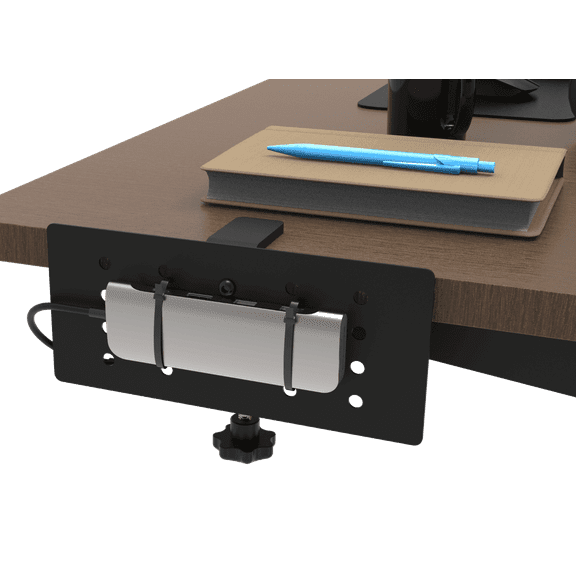 Docking Station Side-Mount Bracket -Compatible with Dell/Thunderbolt Dock/USB C Docking Station