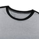 thumbnail image 5 of Camiseta de Manga Corta de la Moda de los Hombres Casual Cuello Redondo Ejercicio de la Parte Superior, Ligero Poliéster Primavera Y Blusa de Verano, 5 of 8