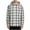 White, variant on SBYOJLPB Men Fashionable Casual Loose Buttoned Checkered Pocket Long Sleeve Hooded Blouse Shirt