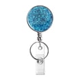 thumbnail image 1 of Dsscvnef Retractable Badge Holder Lightweight Card Reel with Key Ring Belt Clip for Teacher Student ID, 1 of 8