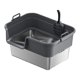 thumbnail image 1 of Arenero grande para gatos, orinal para gatos de interior, antisalpicaduras con alta resistencia Gris oscuro, 1 of 9