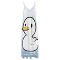 thumbnail image 4 of Fun And Playful Duck Sleeveless Dress Women's Luxury Party Dress Birthday Dresses for Women, 4 of 7