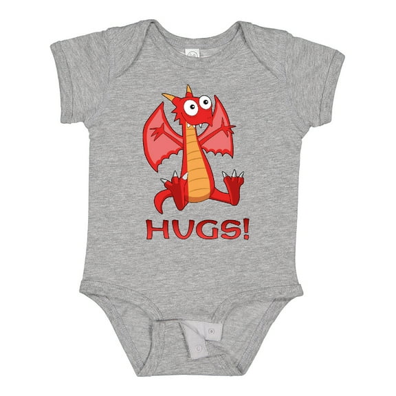 Inktastic Dragon Hugs Boys or Girls Baby Bodysuit