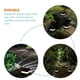thumbnail image 2 of 2pcs Outdoor Solar Fence Lights Waterproof Yard Post Lights Villa Fence Lamp, 2 of 4