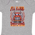 thumbnail image 4 of Inktastic Truck Driver Funny Big Rig Truck Driving Boys or Girls Baby Bodysuit, 4 of 5