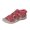 Watermelon Red, variant on OAVQHLG3B Women's Retro Casual Lightweight Breathable Open Toe Round Toe Beach Roman Sport Sandals